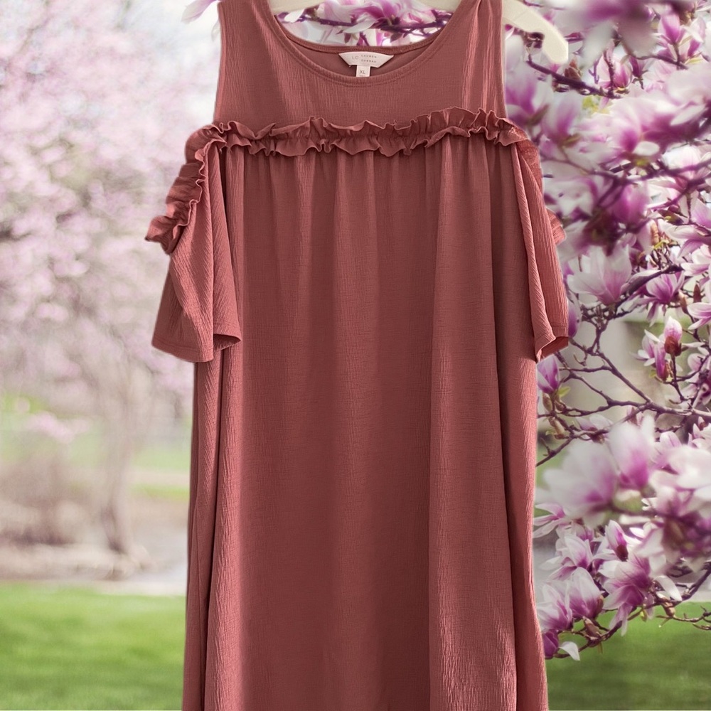 Lauren Conrad very cute fro sleeve dress